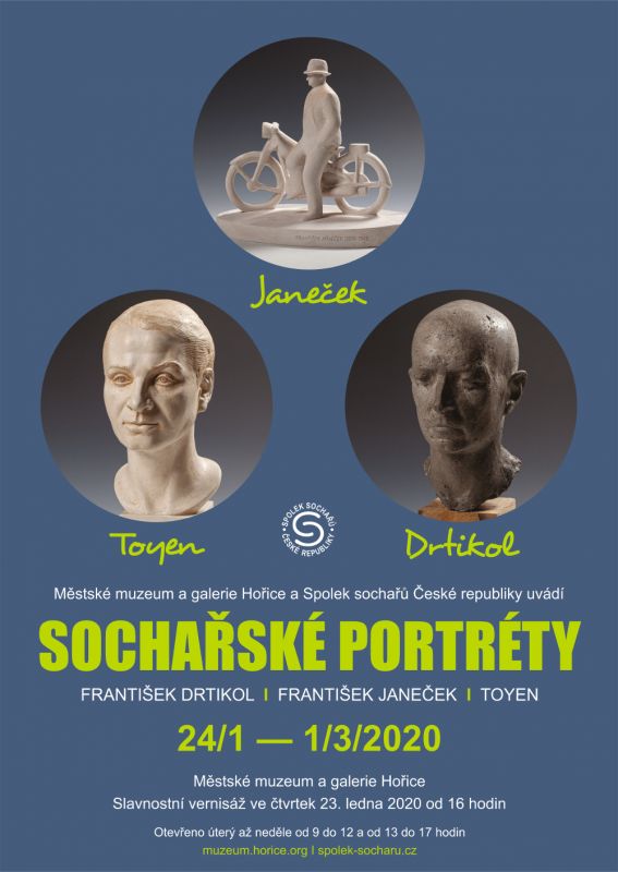 Zahájení výstavy portrétů Hořice 23.1.2020